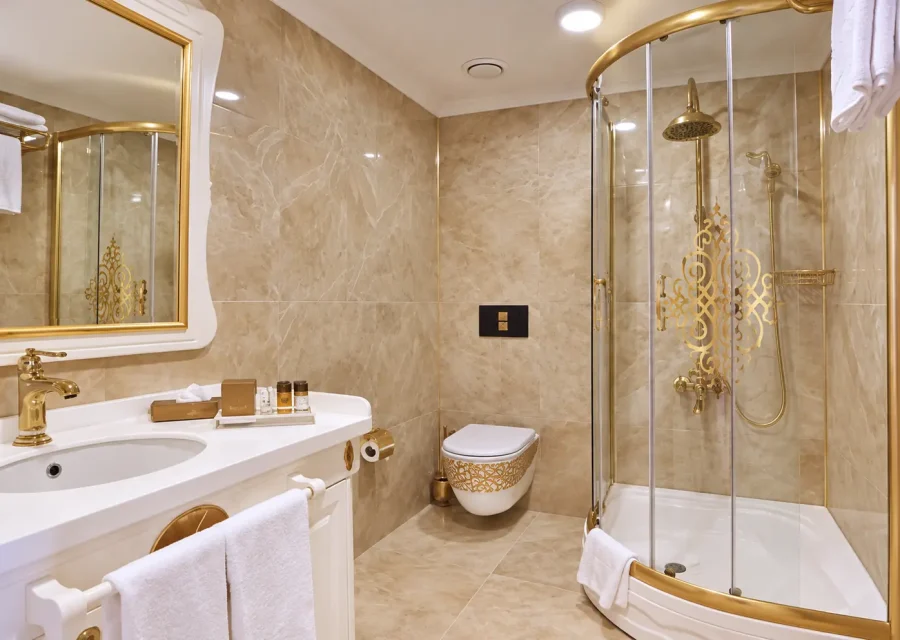 Balkonlu aile odası, deniz manzarası | Hotel Emirhan Palace