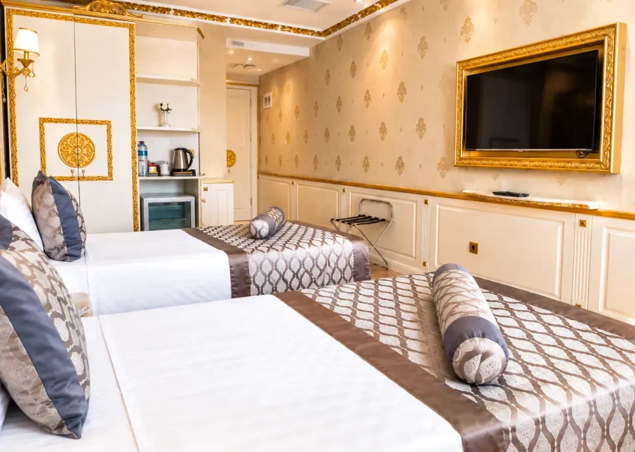 Delüks çift kişilik oda | Hotel Emirhan Palace