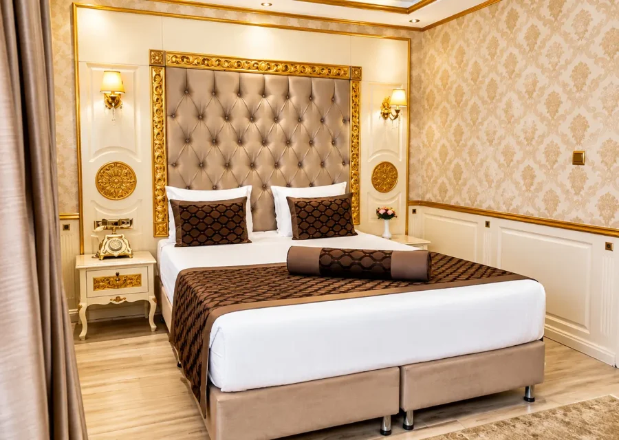 Delüks çift kişilik oda | Hotel Emirhan Palace