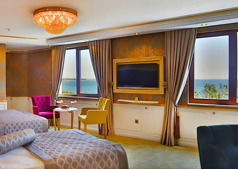 Deniz manzaralı Junior Suite | Hotel Emirhan Palace