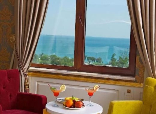 Deniz manzaralı Junior Suite | Hotel Emirhan Palace