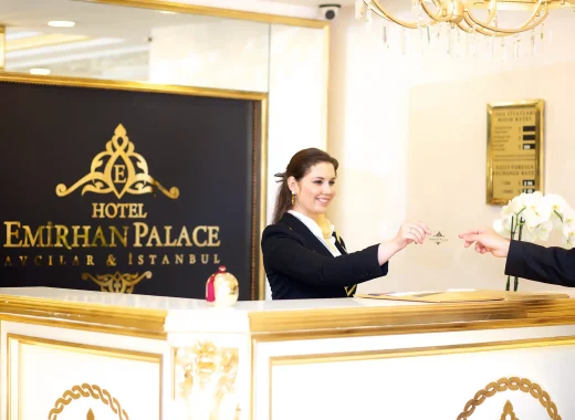 Lobi ve resepsiyon | Hotel Emirhan Palace